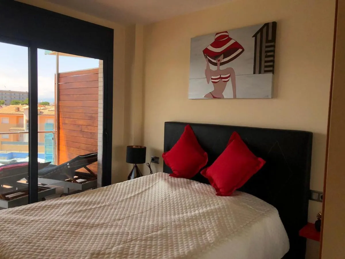 Appartement Residence A Roses - Port Trebol Avec Piscine Et Parking Prive